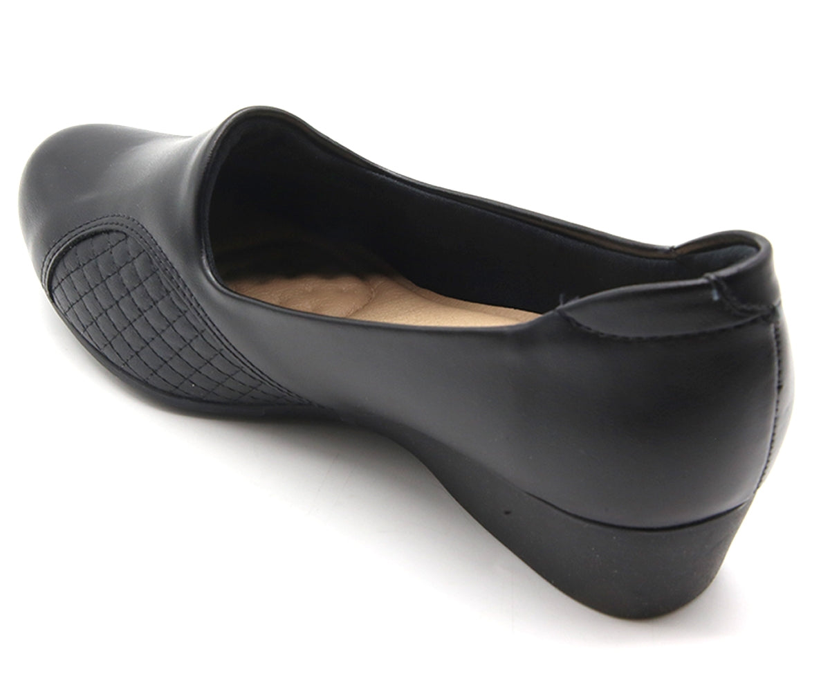 br blk wedge w/ bunion Support