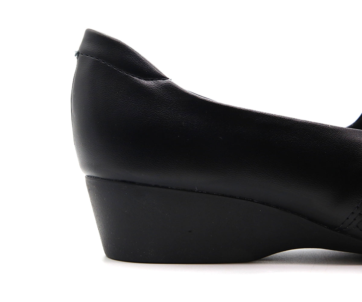 br blk wedge w/ bunion Support