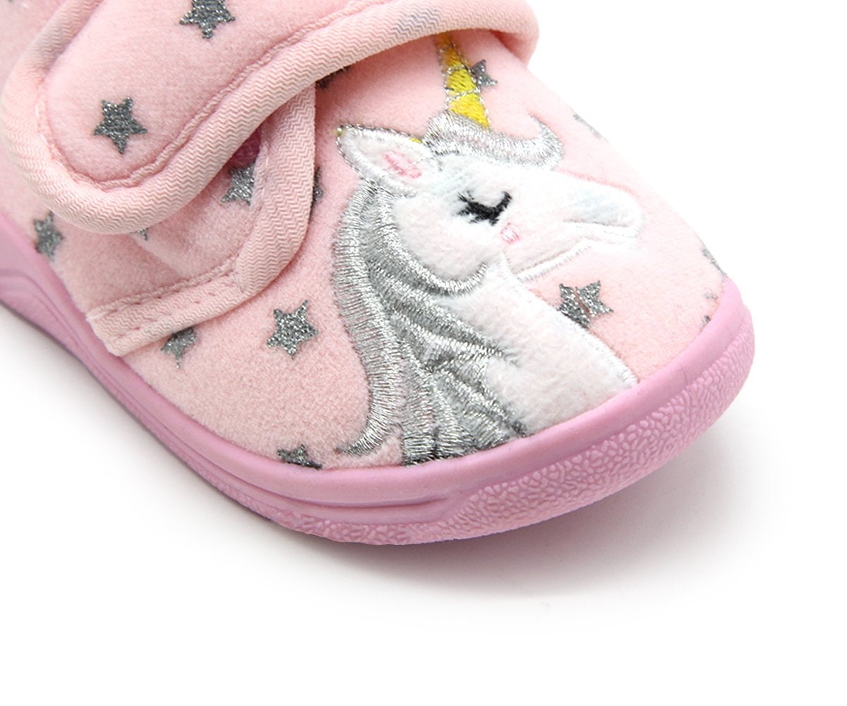 pink unicorn slippers