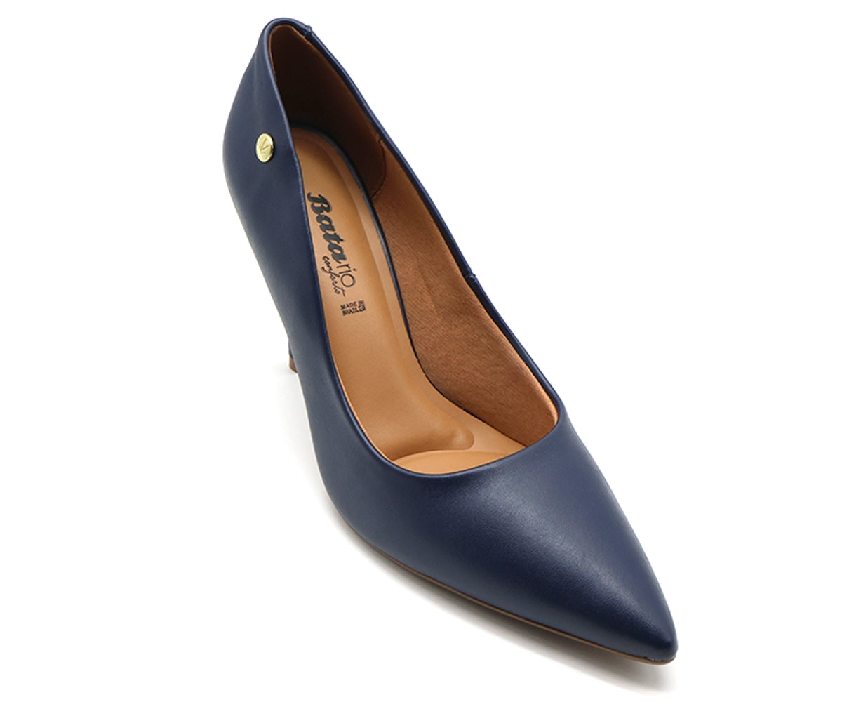br classic high navy stilettos