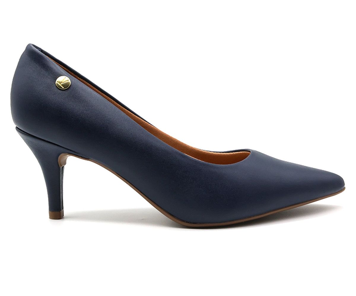 br classic low navy stilettos