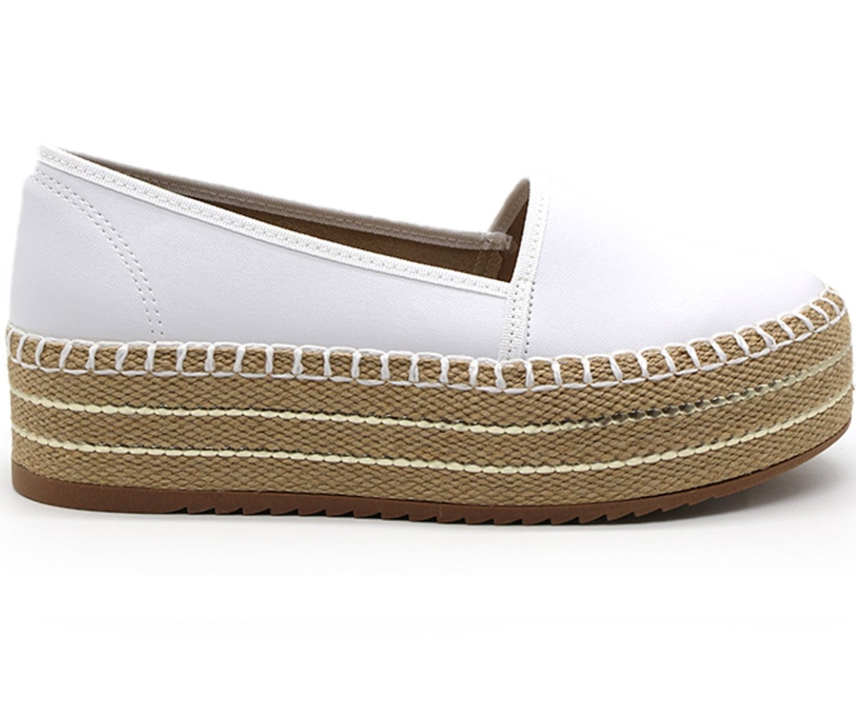 br flatform white espadrilles
