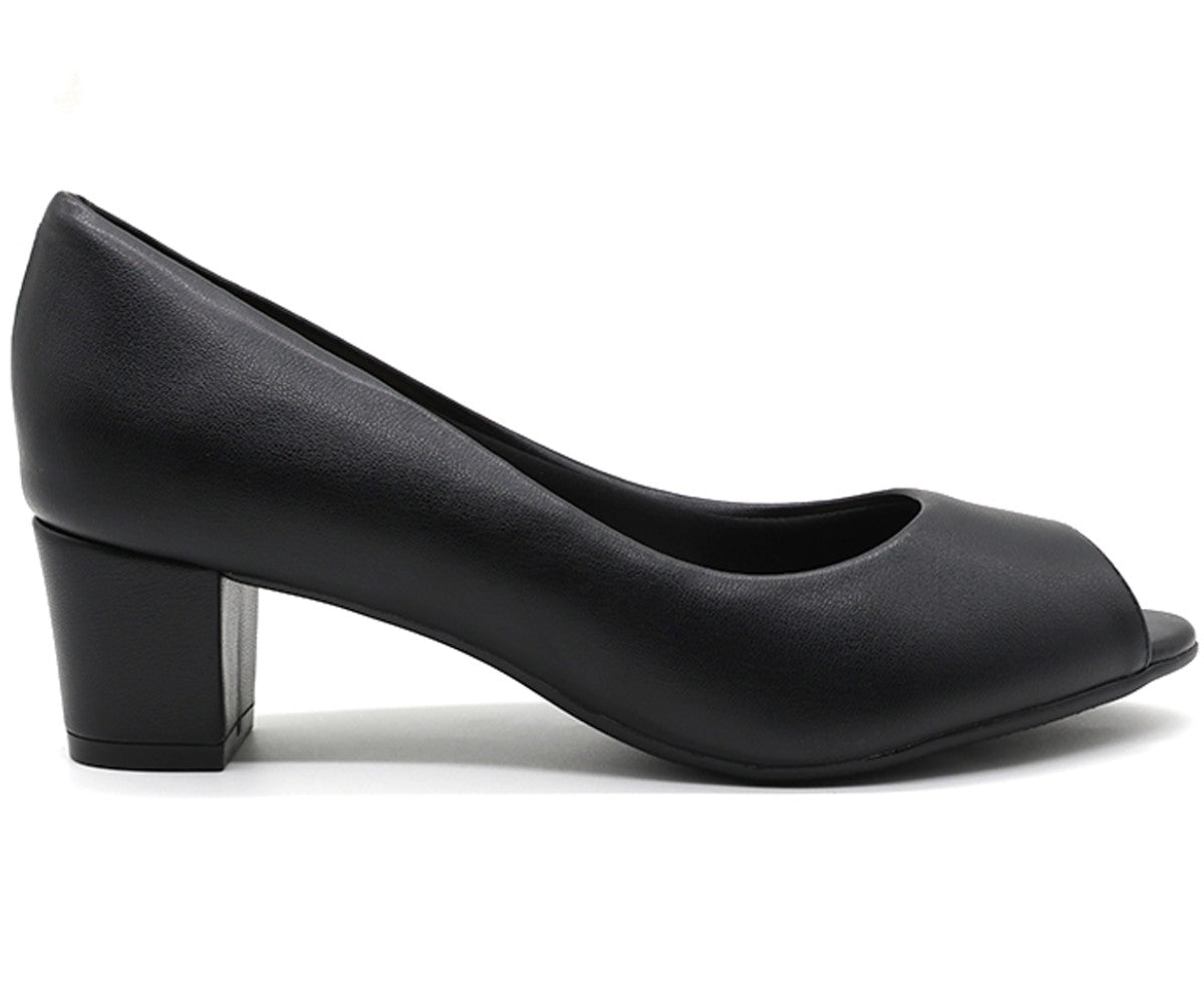 br black peep-toes