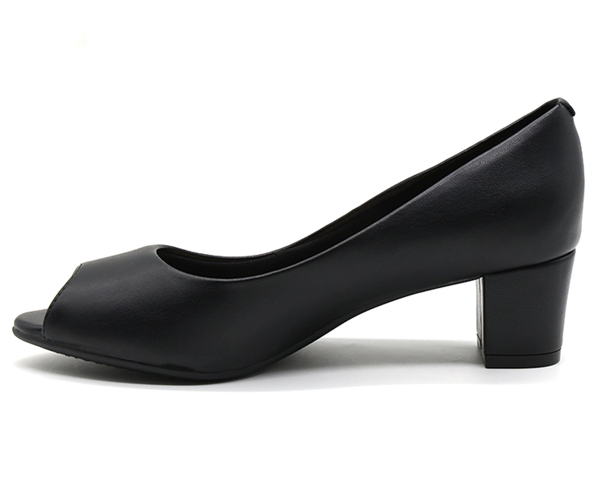 br black peep-toes