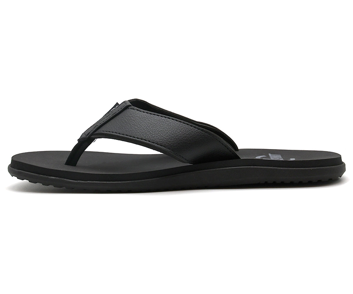 br sport all black flip flop