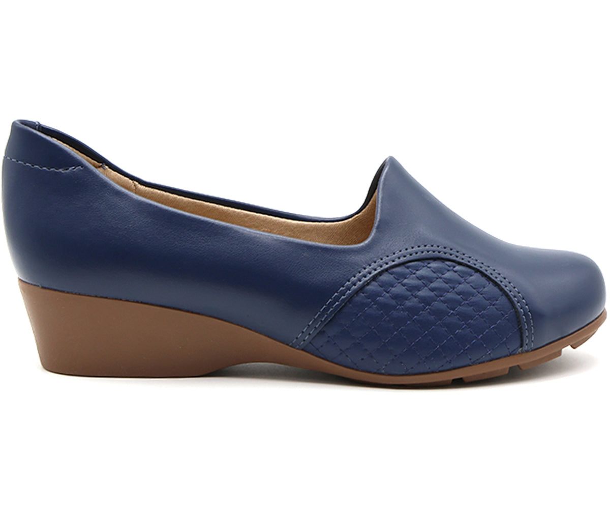 br navy wedge w/ bunion support