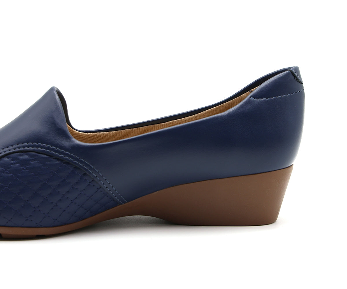 br navy wedge w/ bunion support