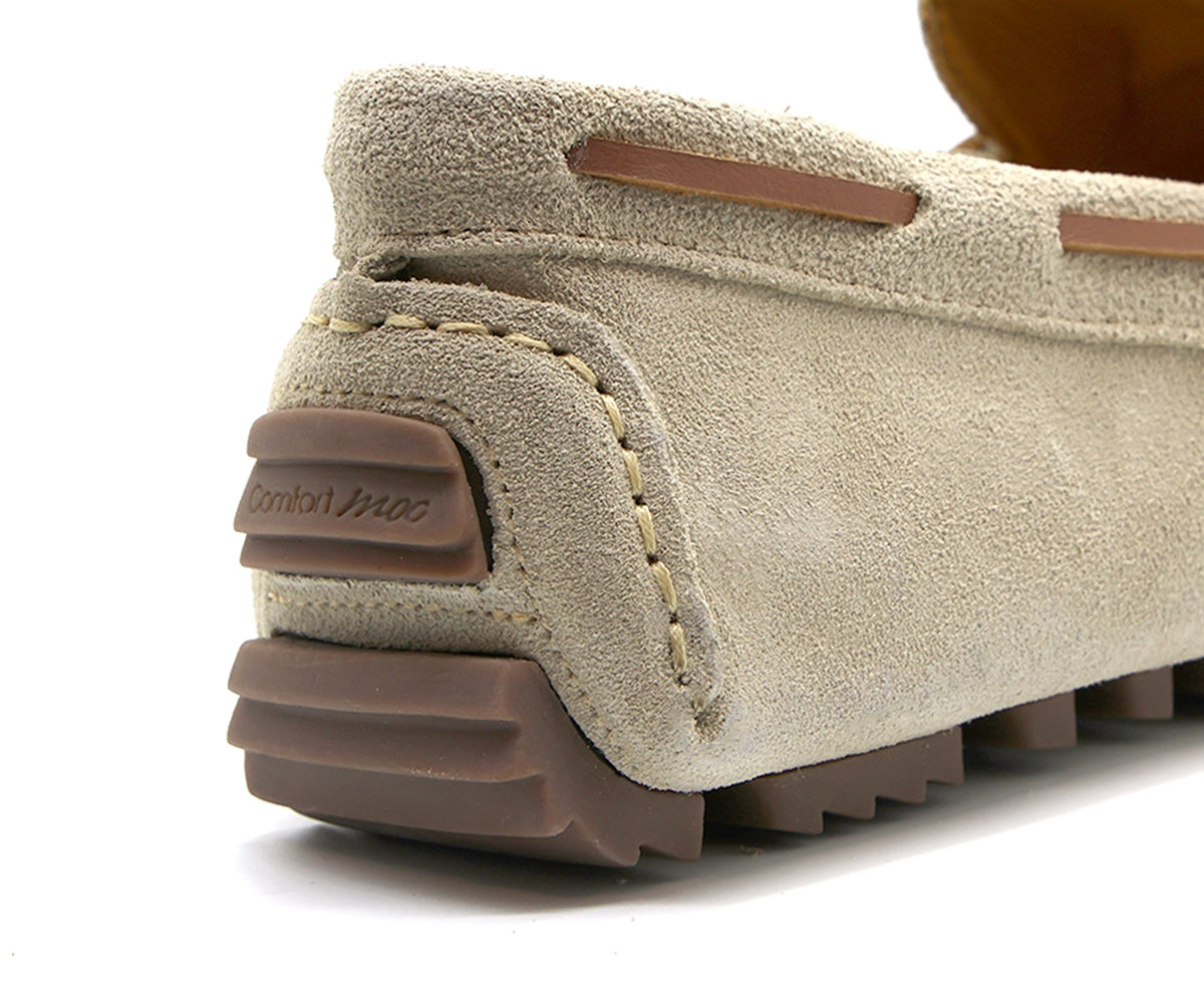 b premium beige moccasins
