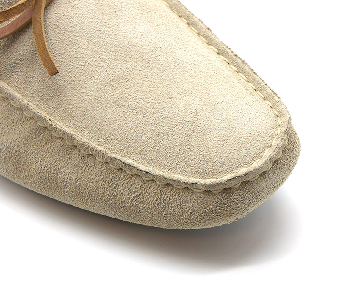 b premium beige moccasins