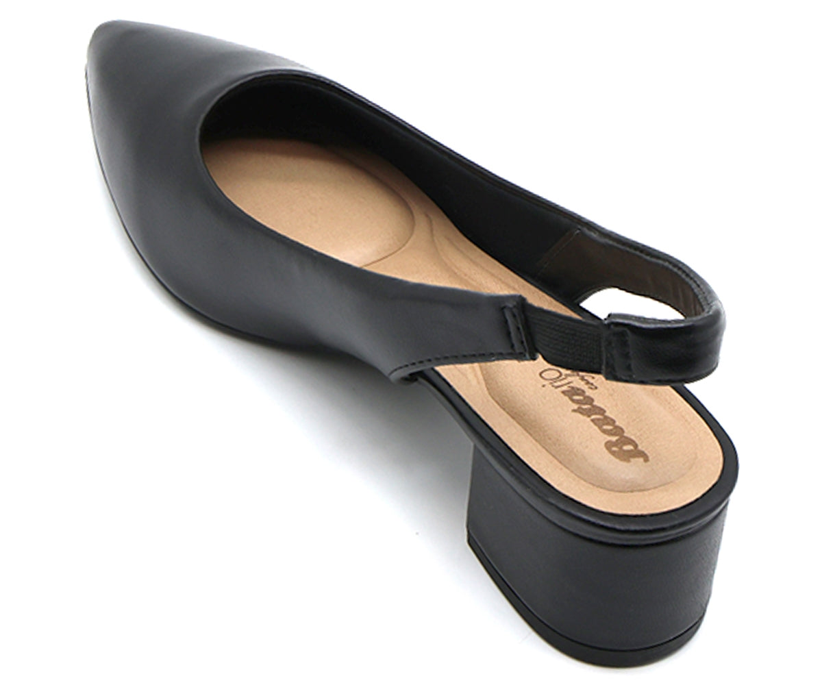 br classic low black slingback stilletos