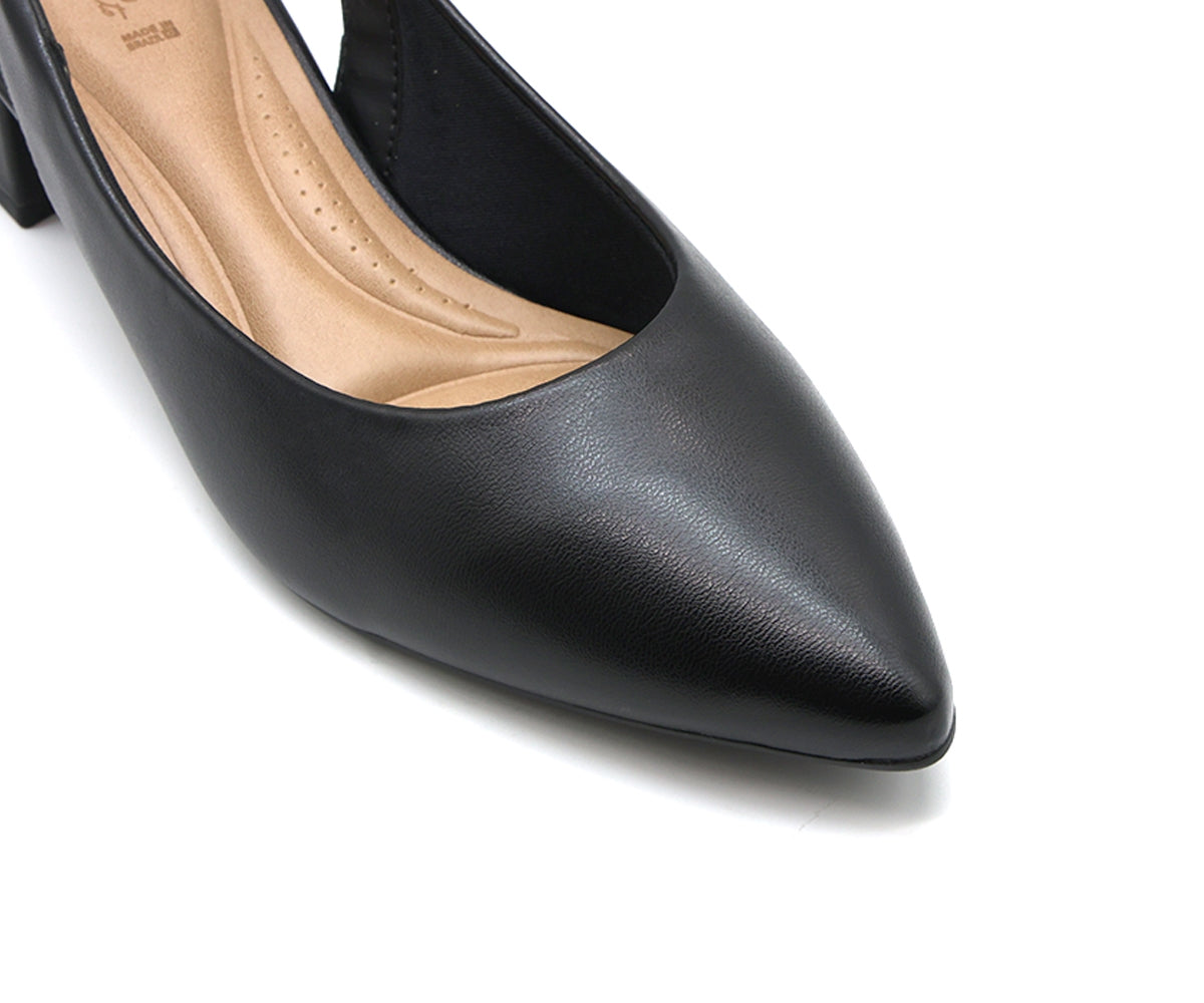 br classic low black slingback stilletos