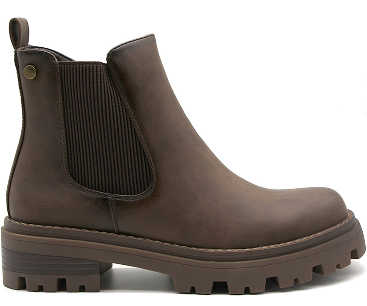 brown chelsea boot