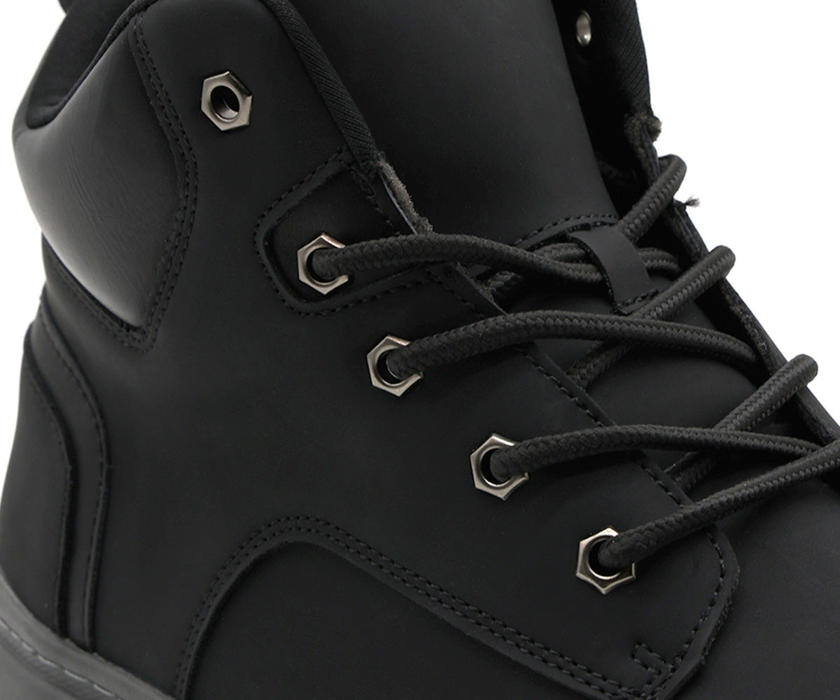 black nubuck ranger boot