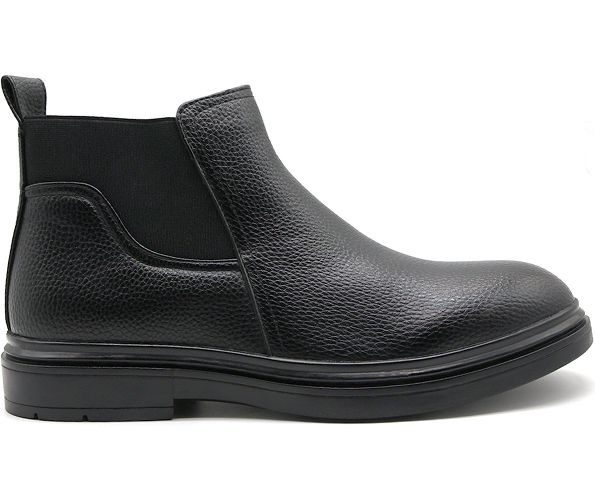 easy-on black derby boot