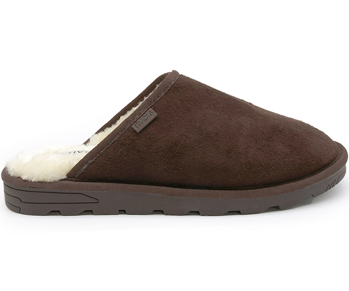 wooly brown slipper