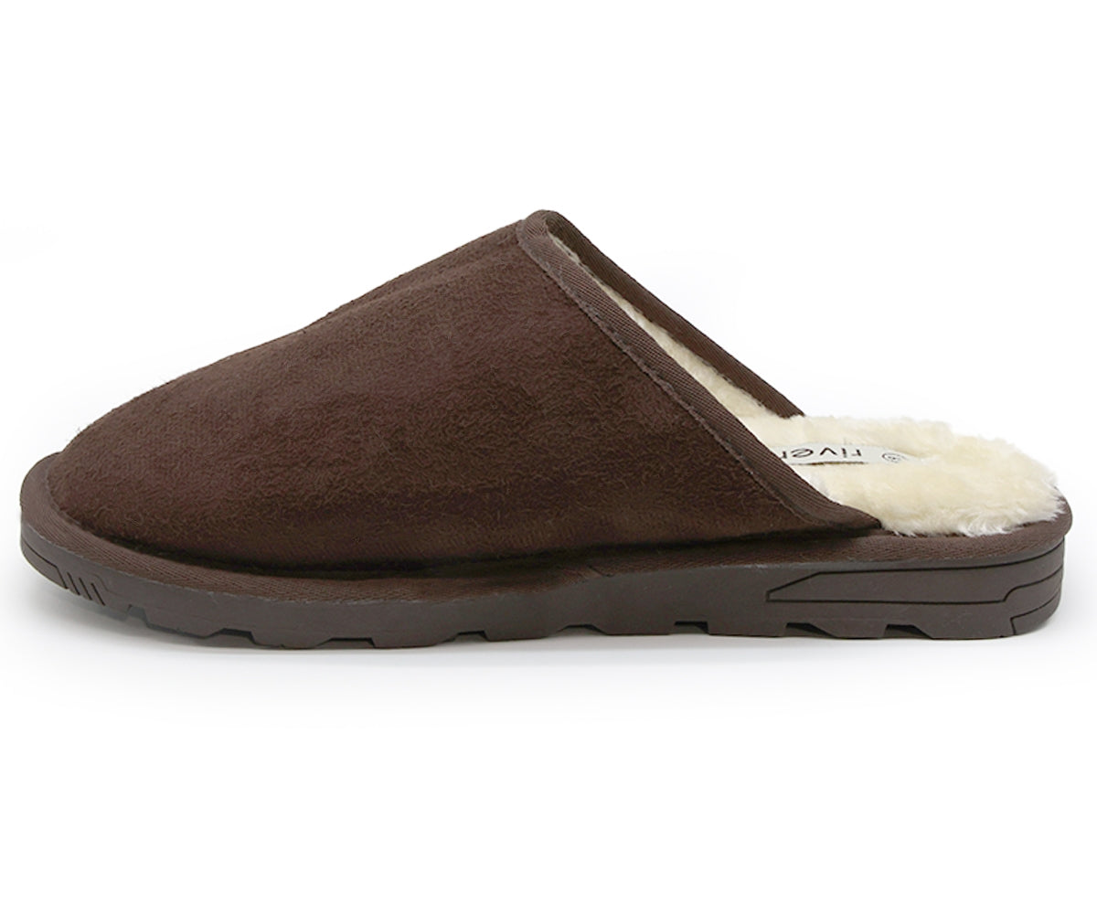 wooly brown slipper