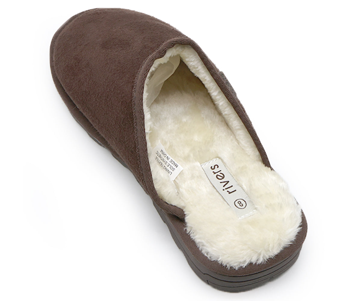 wooly brown slipper