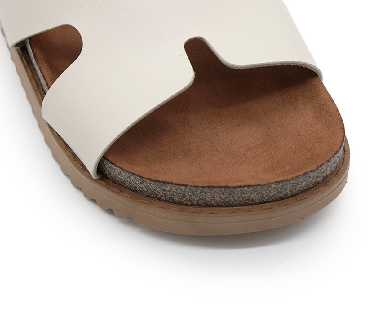br white cork slides