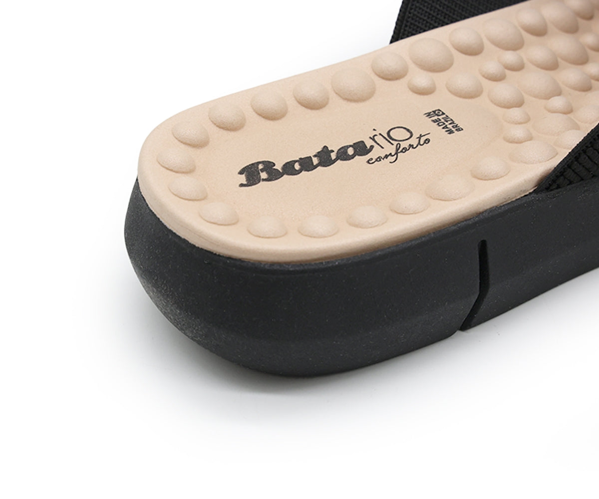 br reflex tech black knit slides