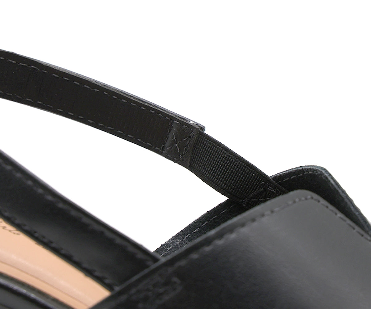 BR Black Cutout Sandal