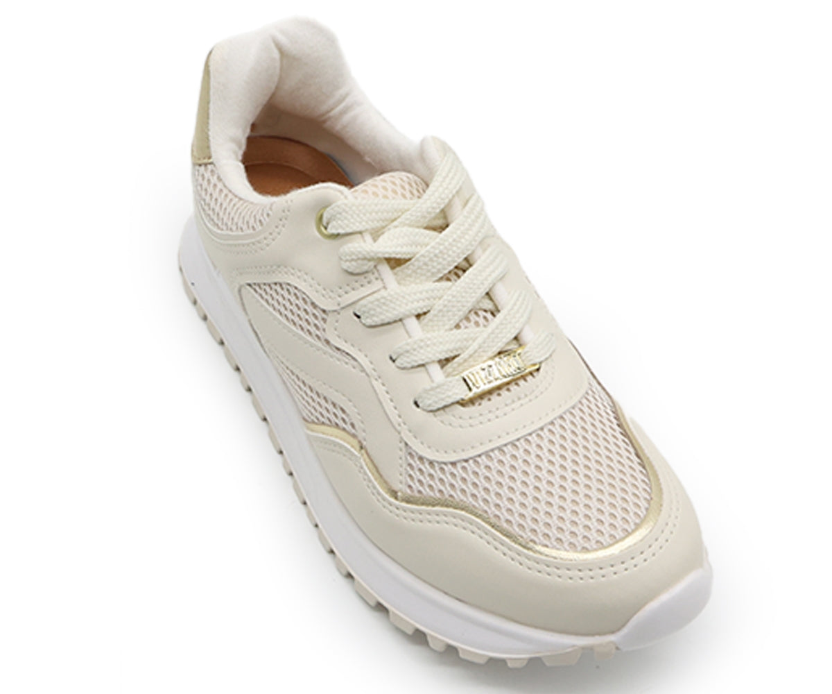 br beige retro trainers