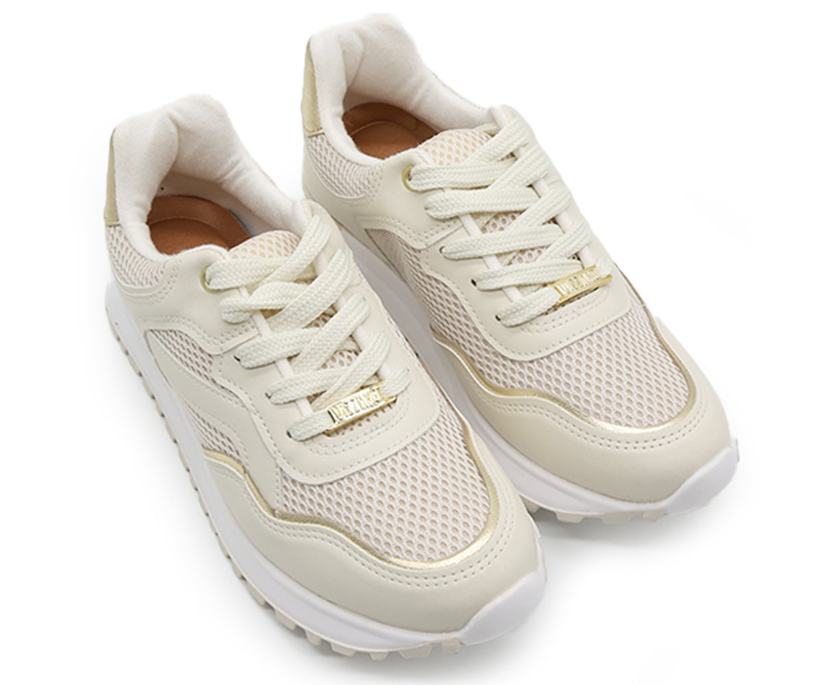 br beige retro trainers