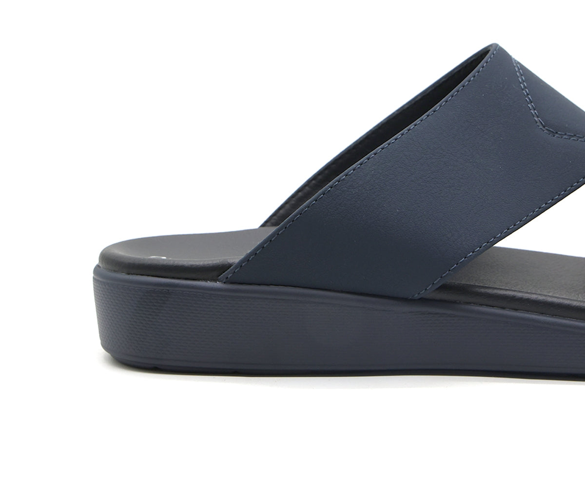 ultra navy nubuck slides