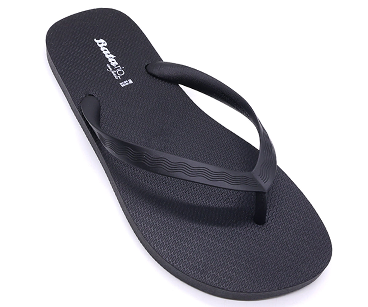 br sport all black flip flops