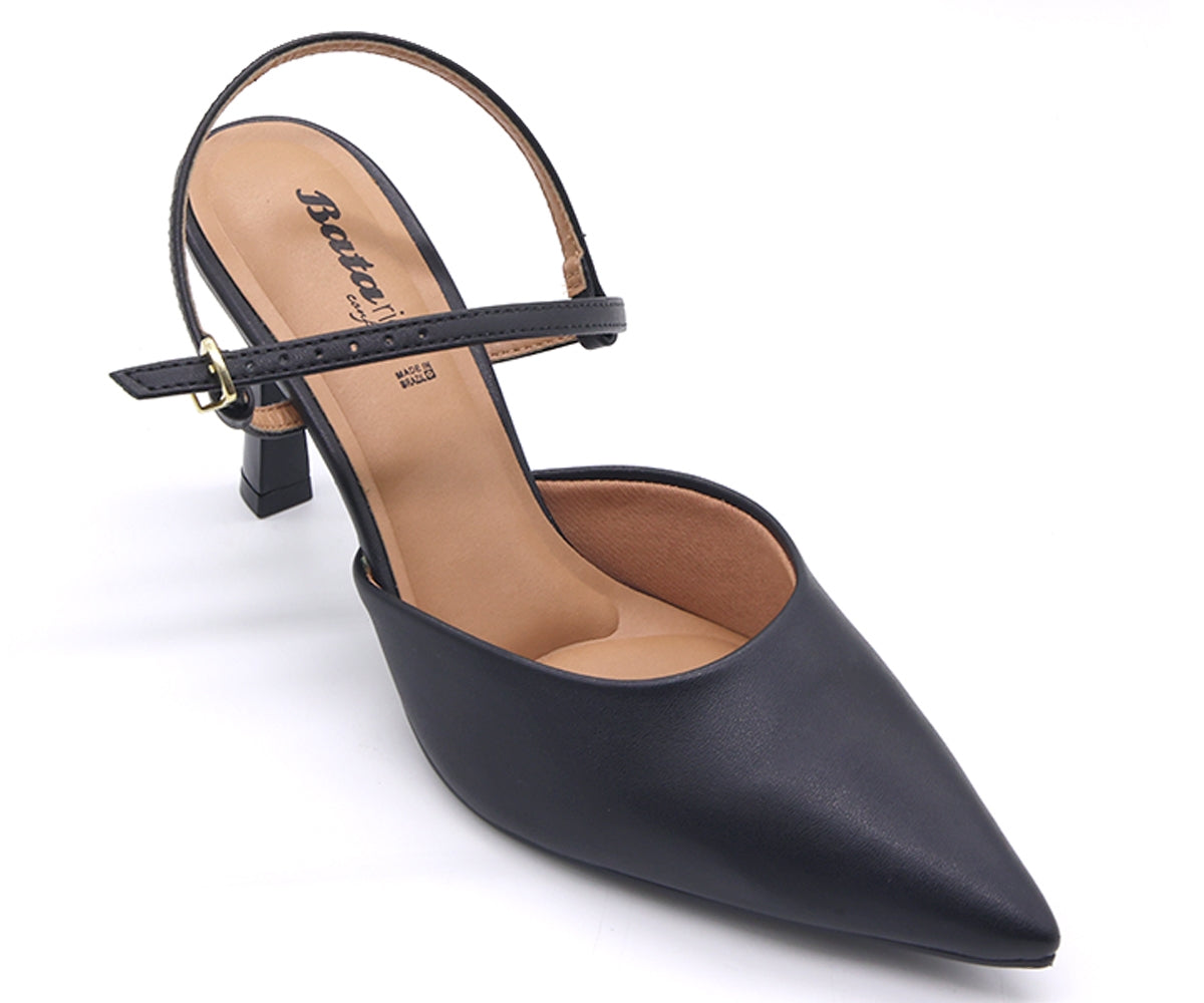 br high heel black strappy stilletos