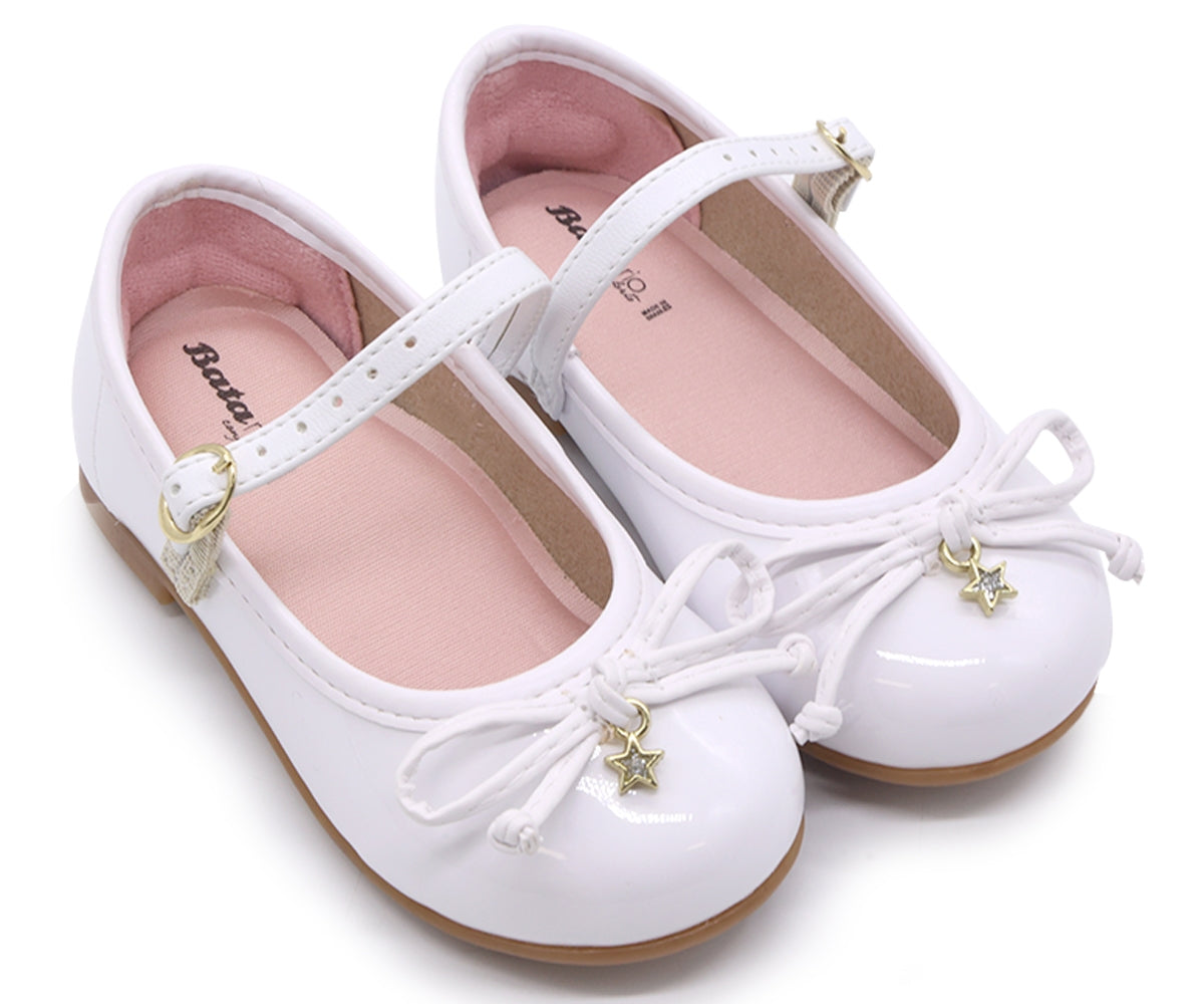 br white patent mary janes