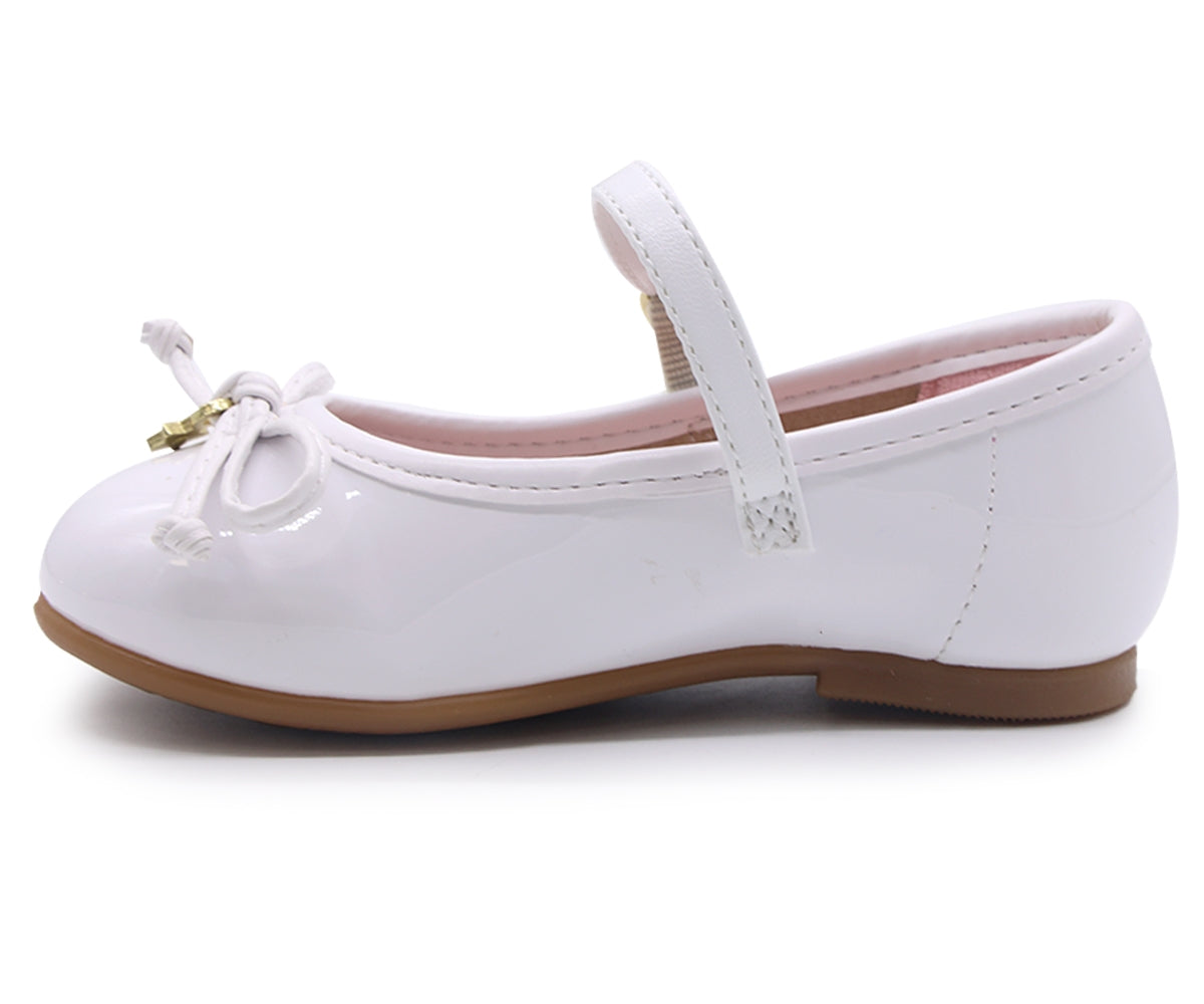 br white patent mary janes