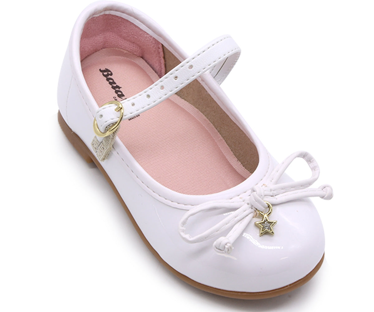 br white patent mary janes