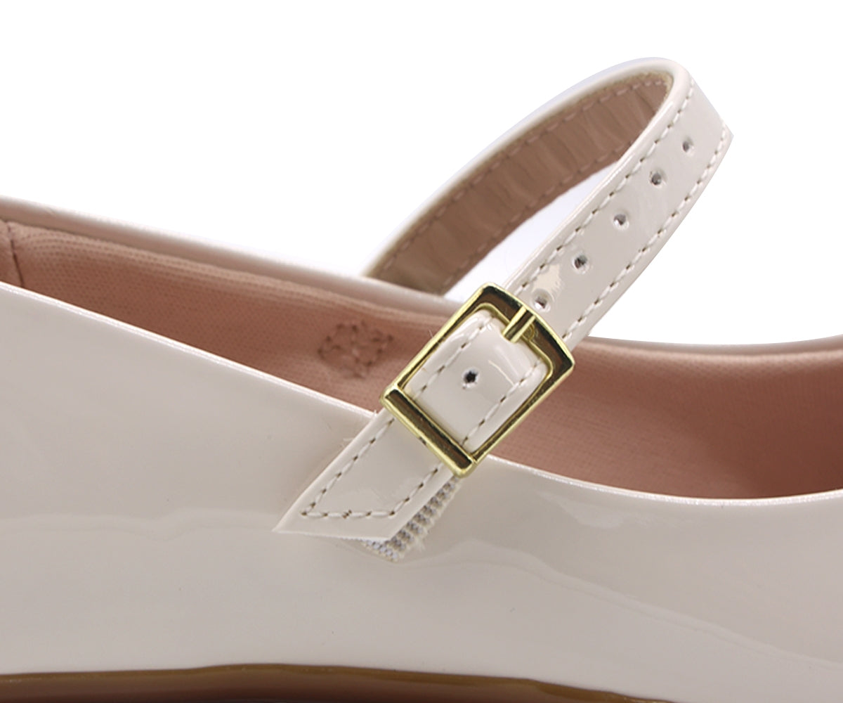 br off-white patent mary jane