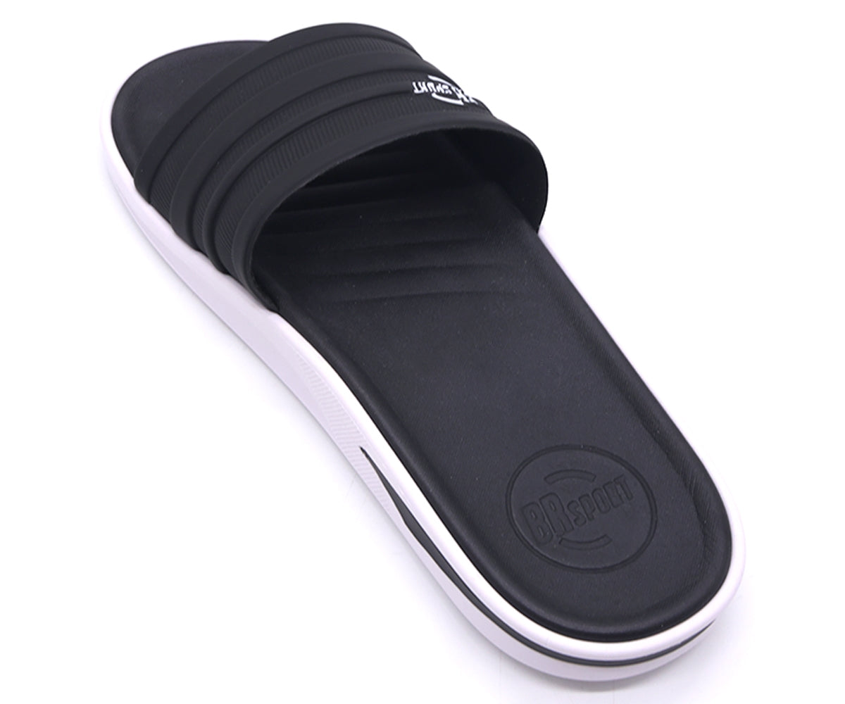 br sport black contrast slides