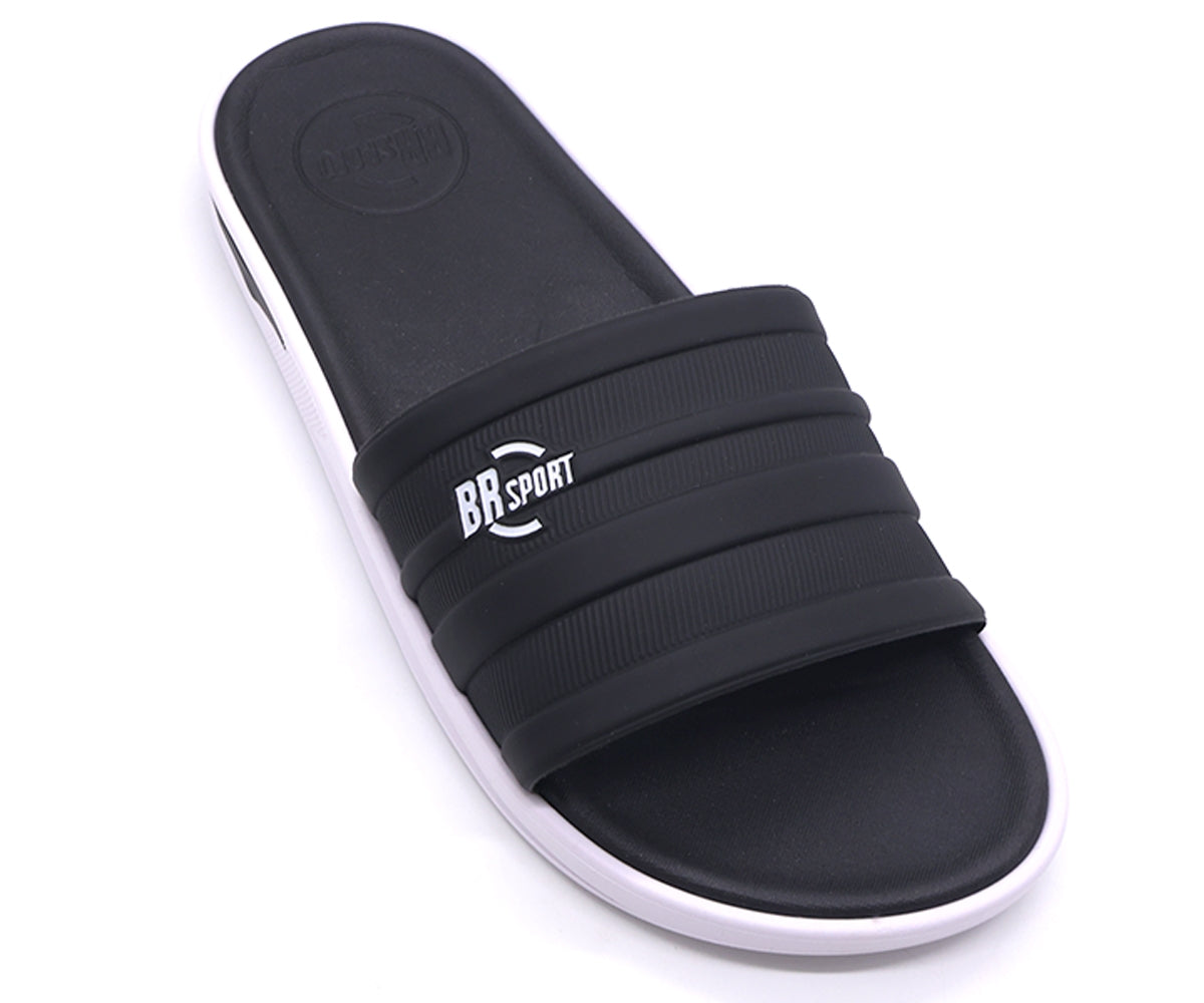 br sport black contrast slides