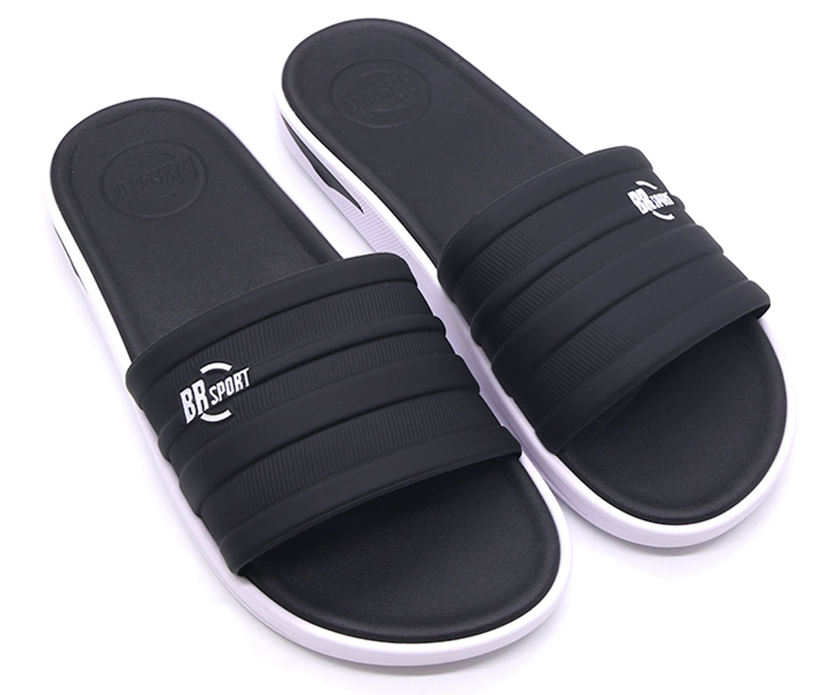 br sport black contrast slides