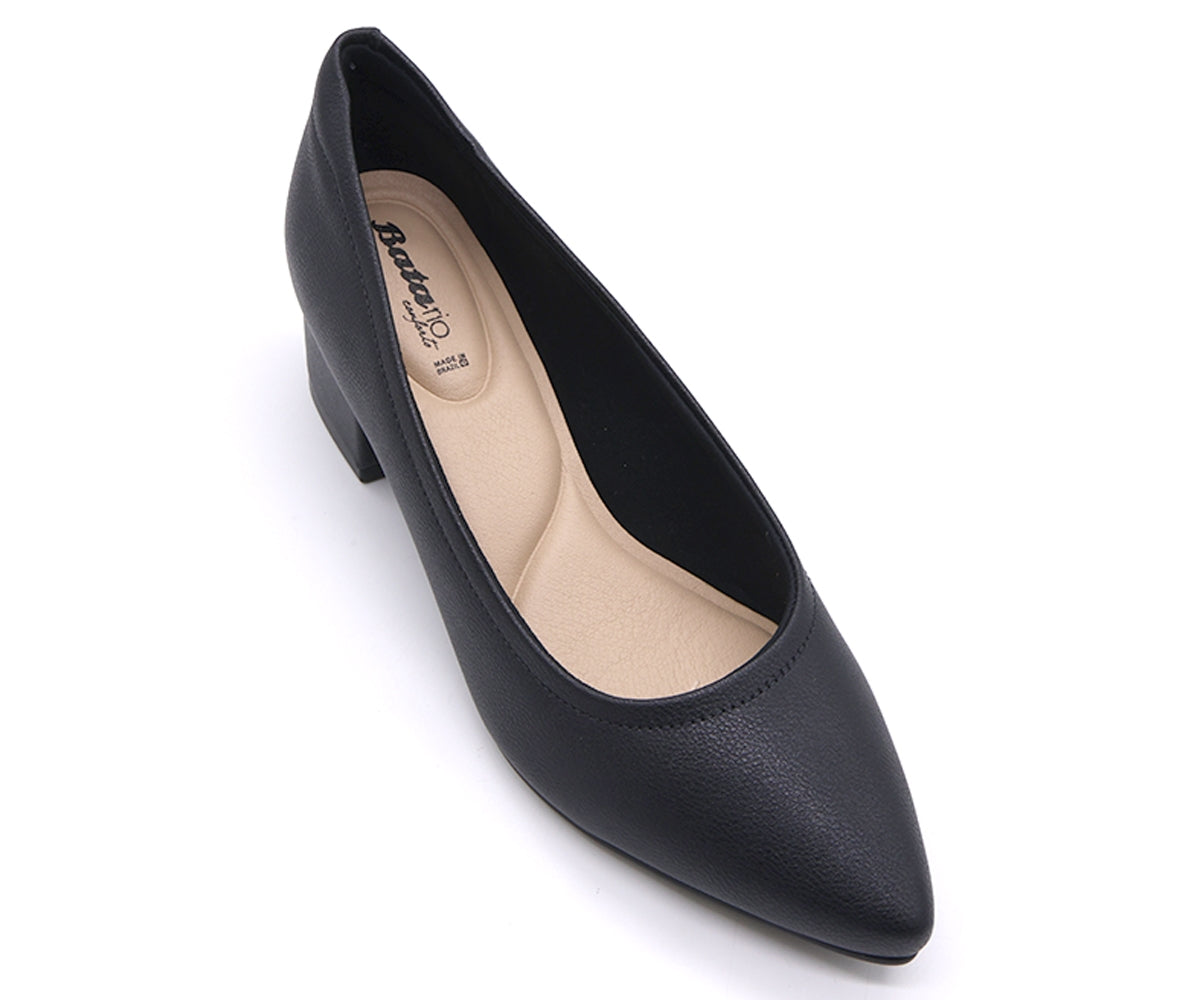 br comfy black block heel stilettos