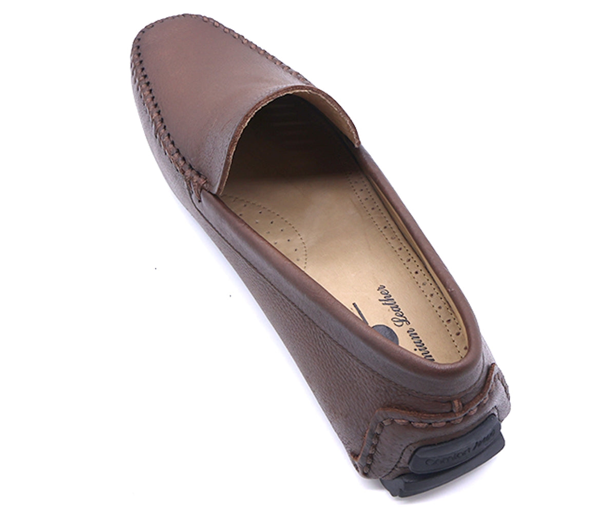 b premium chestnut driving moccasin