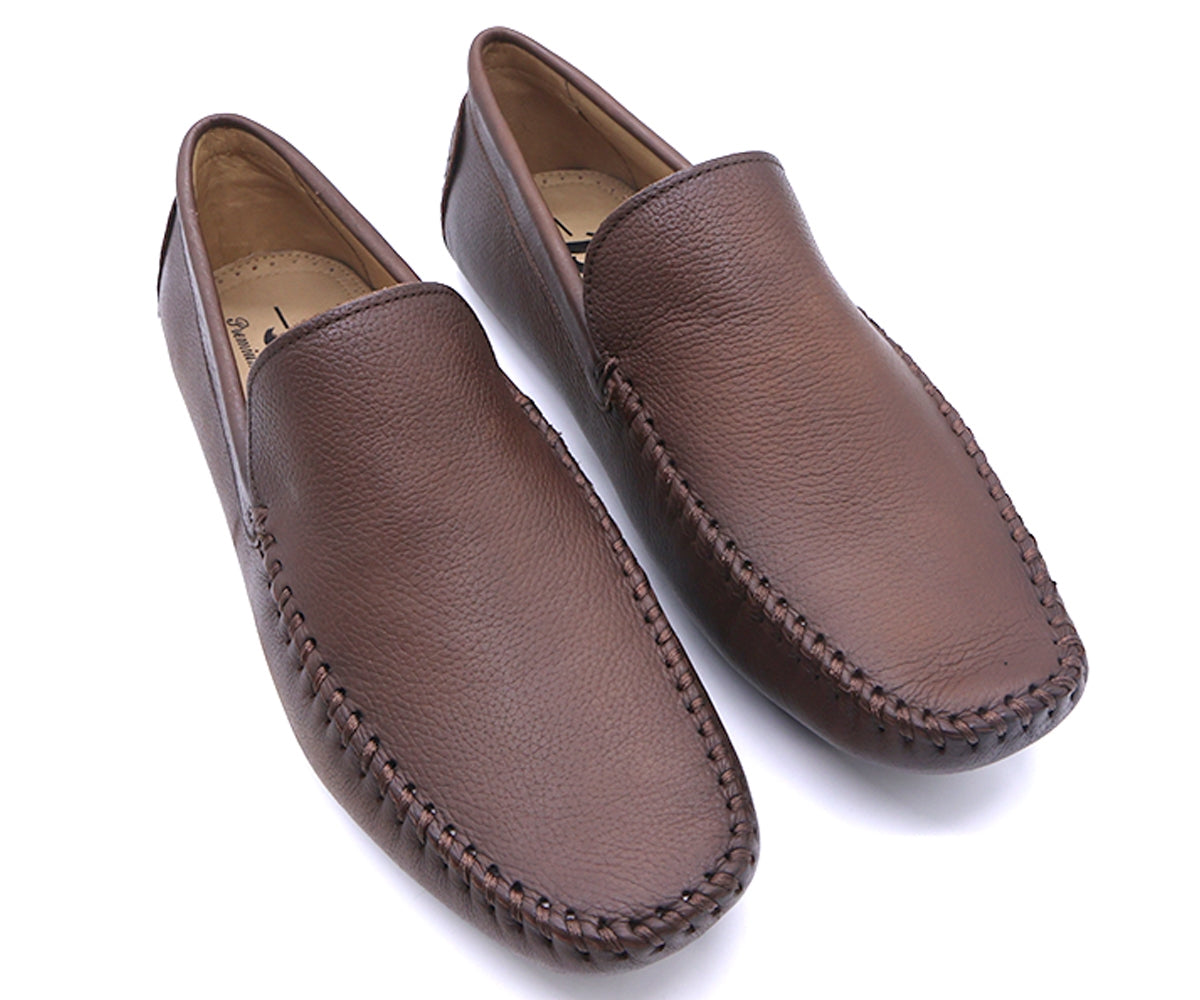 b premium chestnut driving moccasin