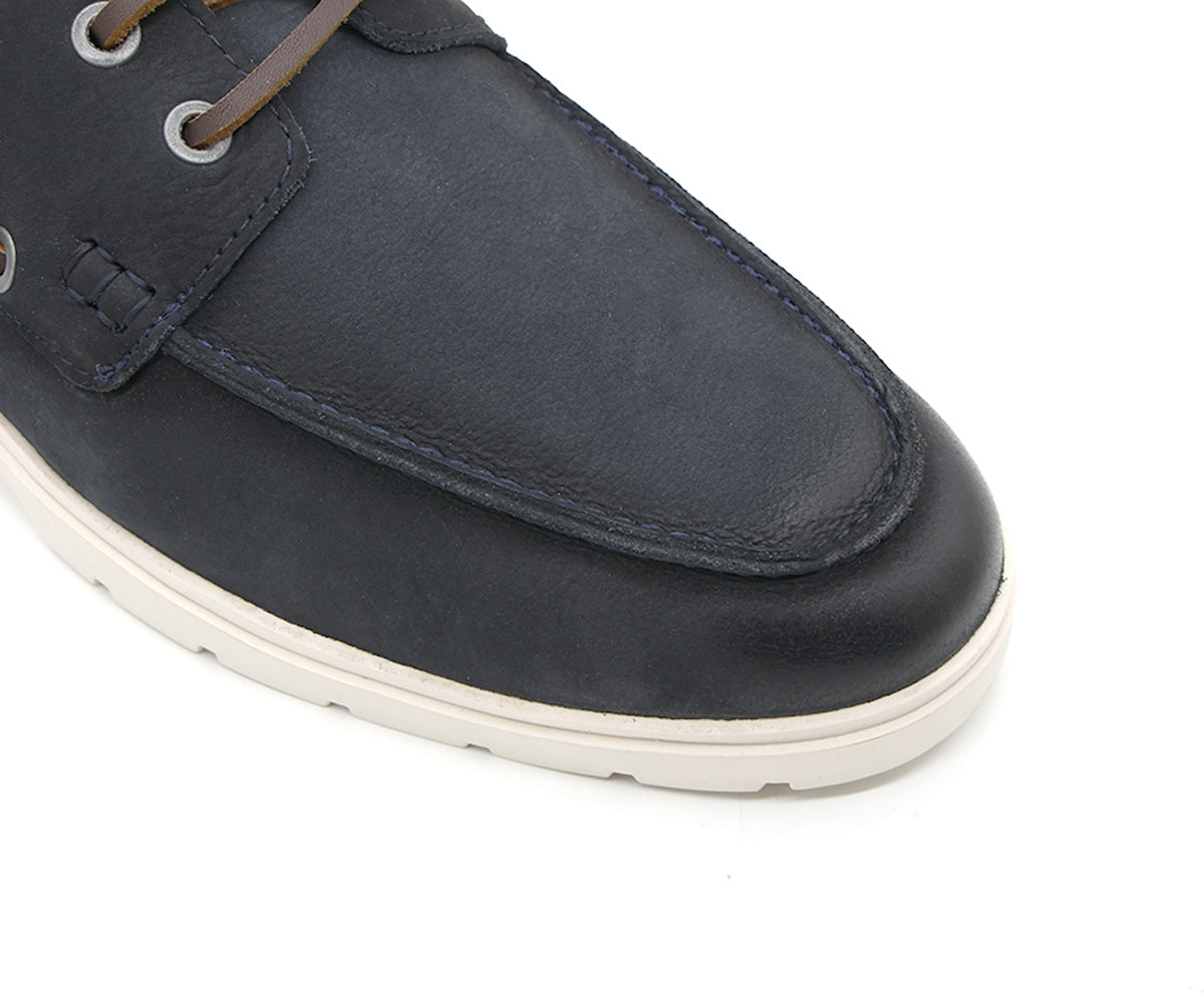 b premium navy nubuck boat shoes
