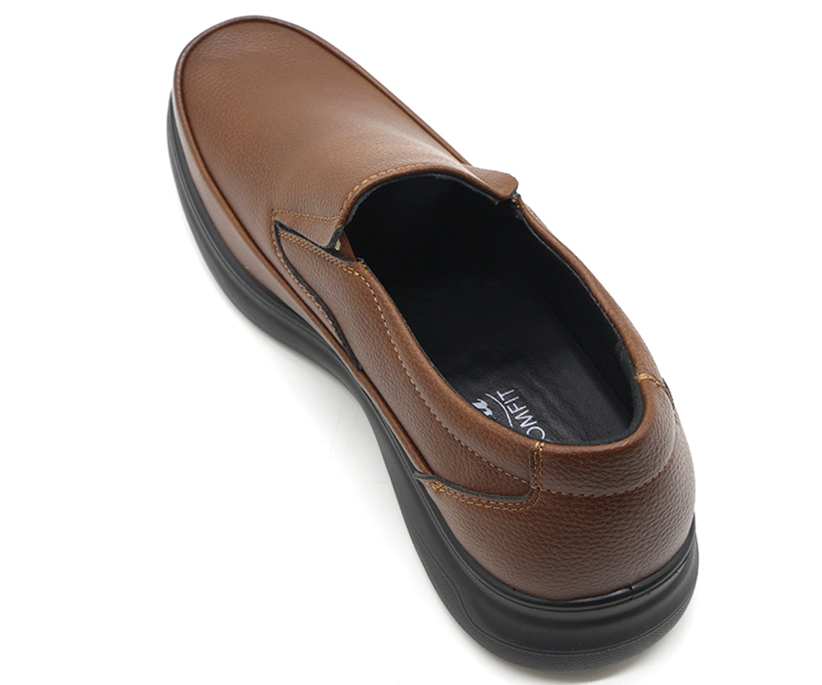 lightweight brown loafer