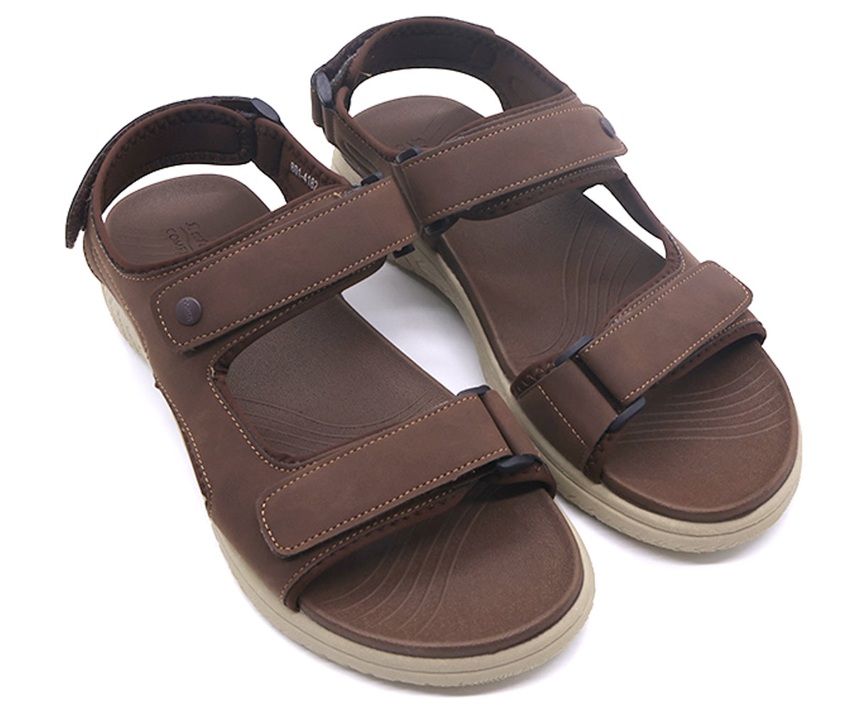 naturfit brown nubuck sandals