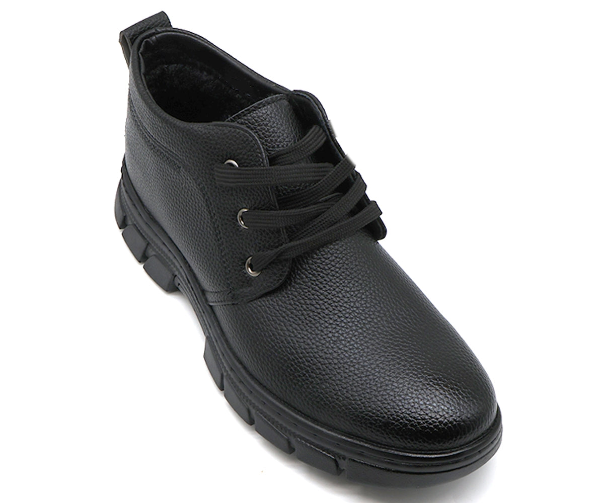 black comfort derby boot