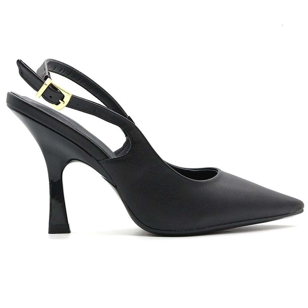 br eccentric black slingback stilletos