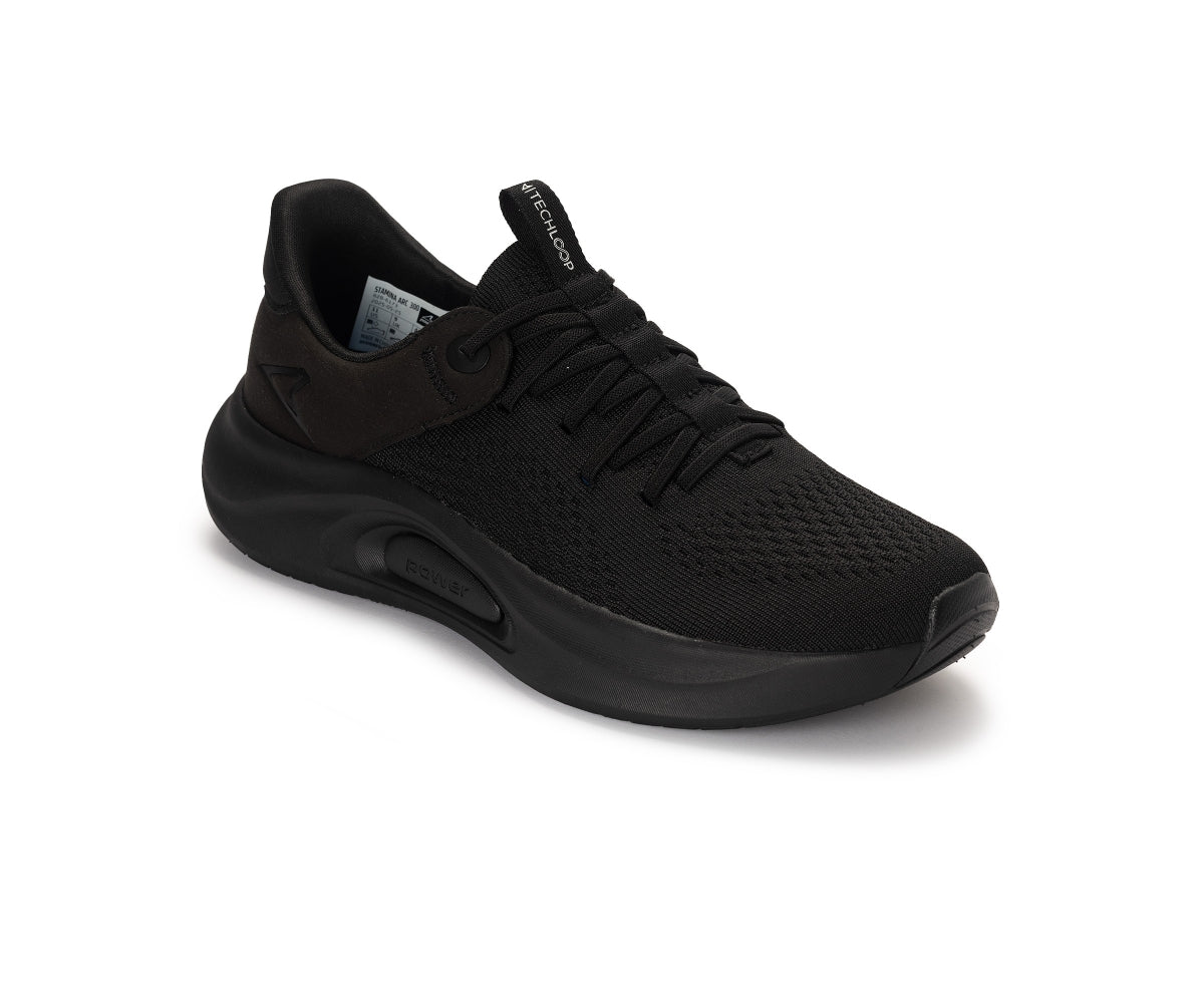 stamina arc 300 all black sneaker