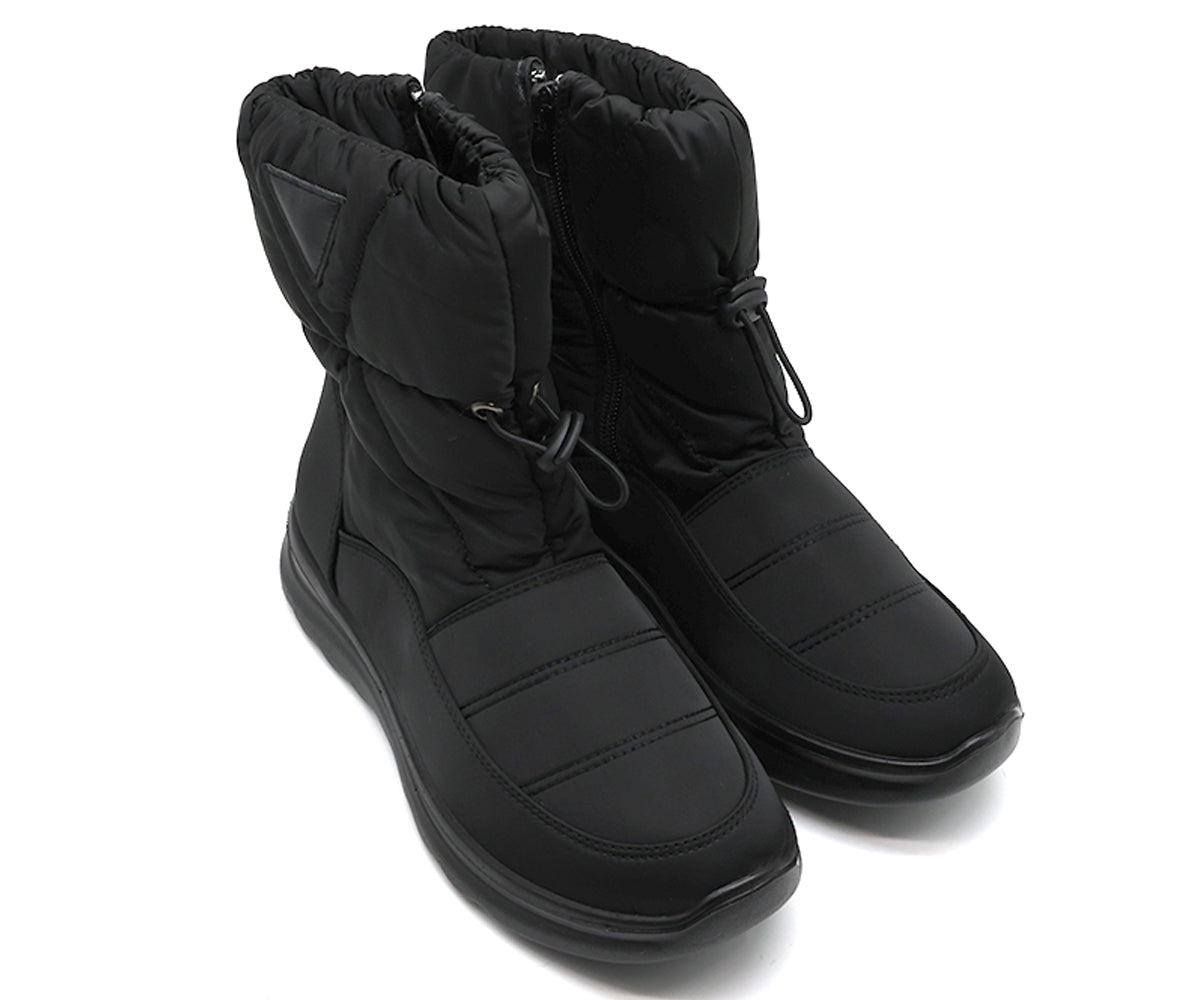black flexi nylon boot