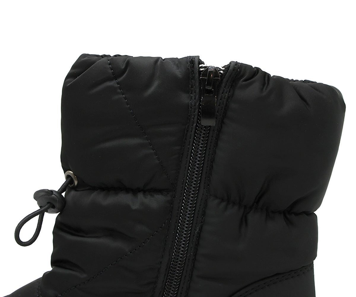 black flexi nylon boot