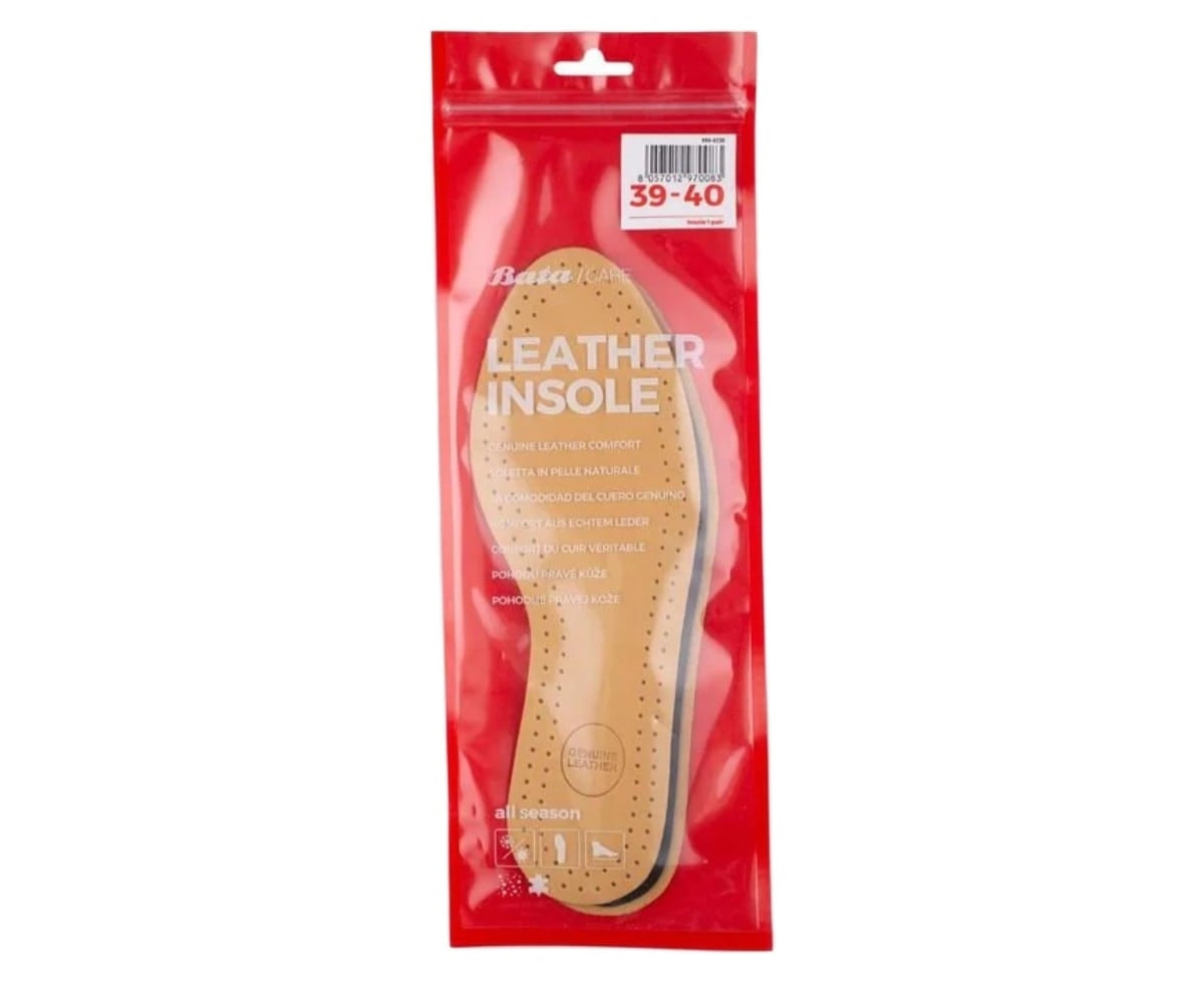 leather insole
