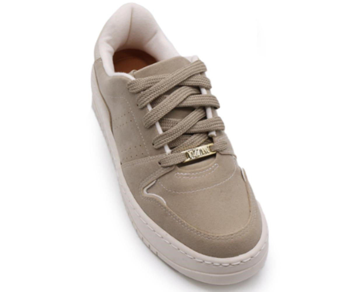 br taupe suede trainers