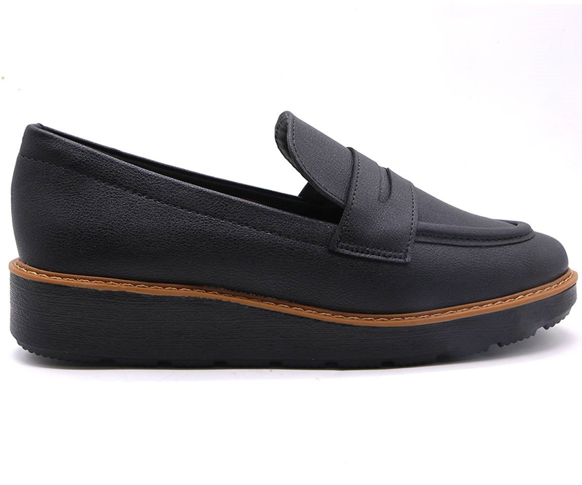 br extralight black penny loafer